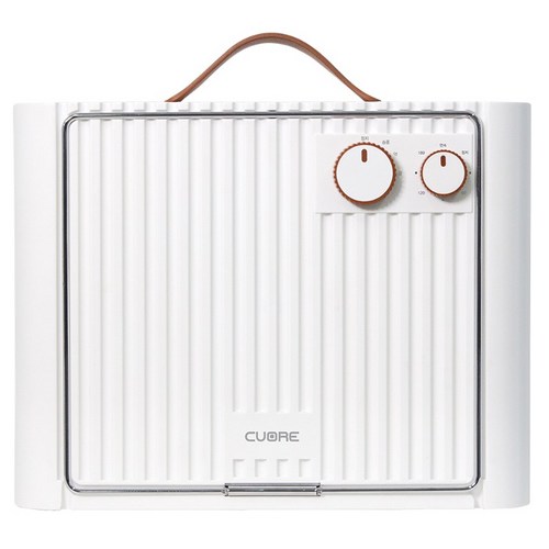 cuore 욕실용 무타공 벽걸이형 세라믹 PTC 히터 화이트, CH-B20W