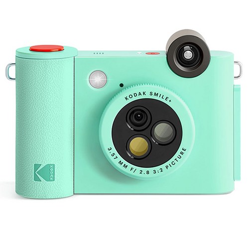 코닥 스마일플러스 디지털 즉석 카메라 그린, 1개