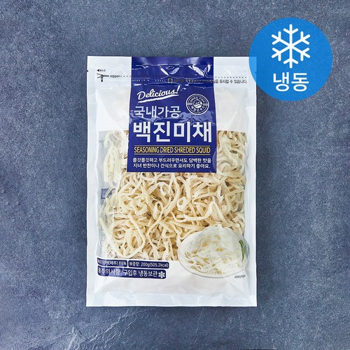[로켓프레시] 해맑은푸드 백진미채 (냉동)