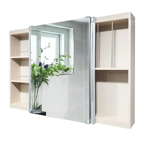 욕실 댐퍼 슬라이드장, 아이보리, 1개