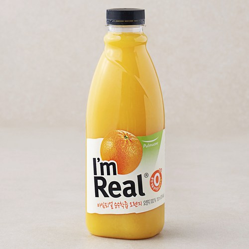 풀무원 아임리얼 순수착즙오렌지, 700ml, 1개