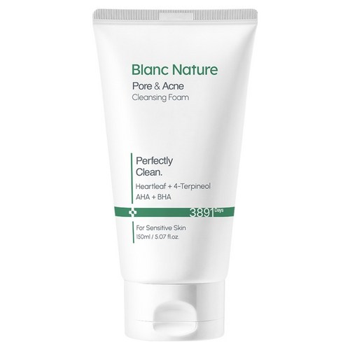 블랑네이처 여드름기능성 클렌징폼, 150ml, 1개