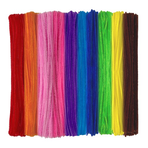 만들하비 칼라 색상 재단 가는 모루 털 철사 끈, 04 클래식믹스(랜덤발송), 500개