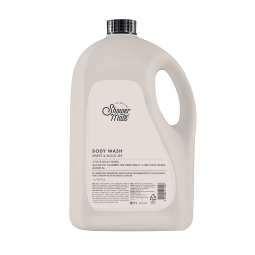 샤워메이트 스위트 앤 모이스처 바디워시, 4L, 1개