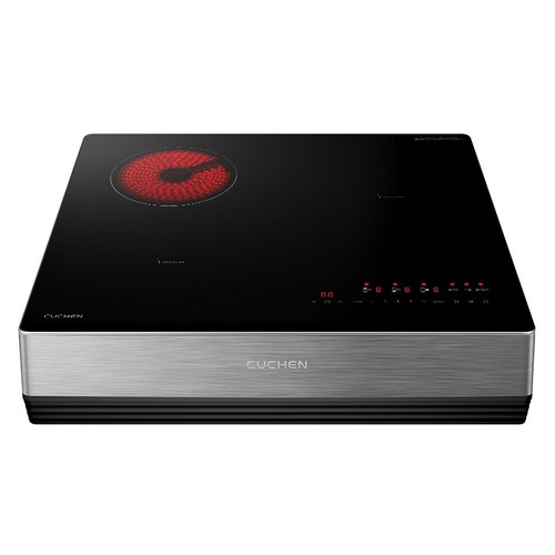 쿠첸 SMART 하이브리드 레인지 3구 + 스탠드 케이스 15cm 방문설치, CIR-C3S3410DSBE, 프리스탠딩
