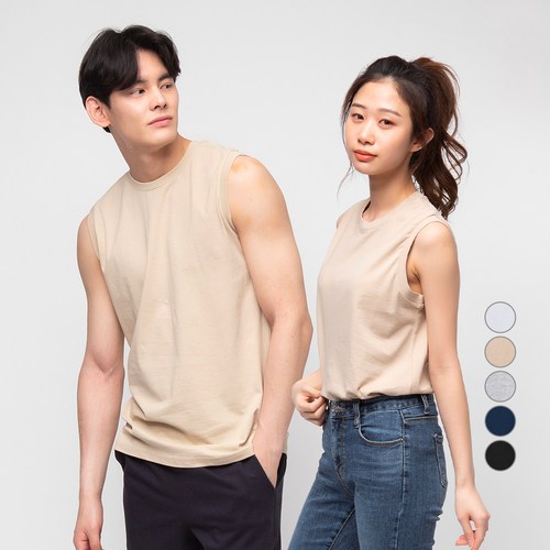민소매여름티셔츠