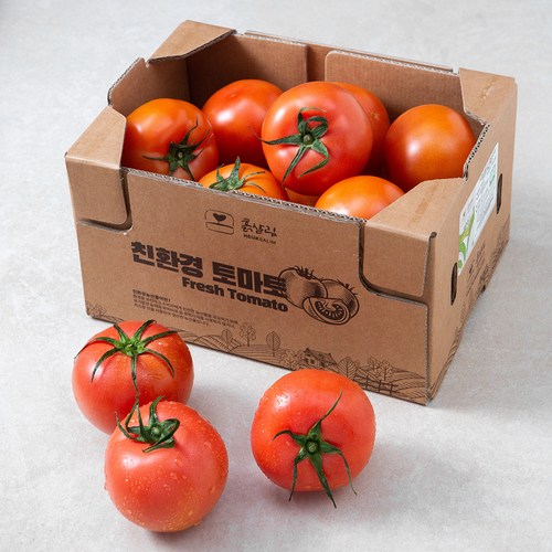 친환경 인증 완숙 토마토, 3kg, 1개