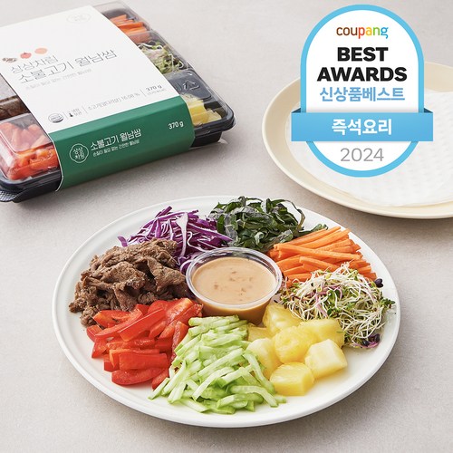상상차림 소불고기 월남쌈, 370g, 1개