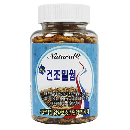 동결건조밀웜