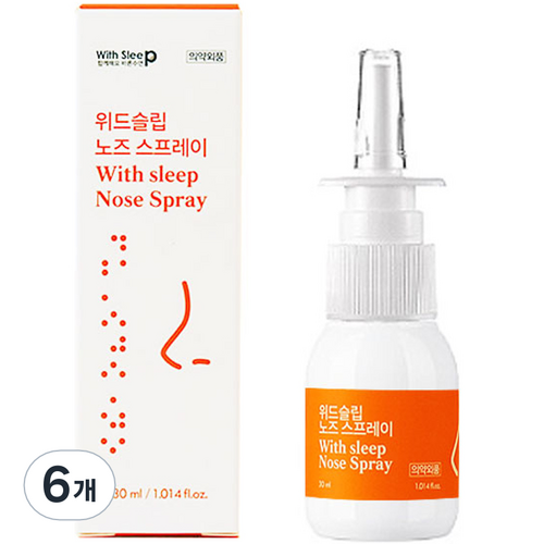 위드****** 노즈 스프레이, 6개