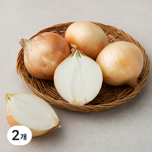 국내산 양파 (대), 1.2kg, 2개
