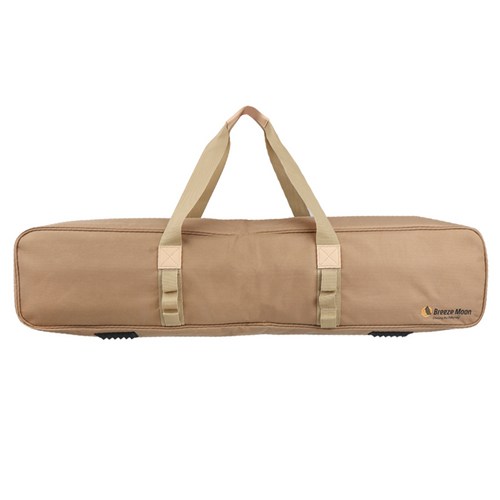 브리즈문 슬라이드 폴대 가방 타프 수납 케이스 파우치, 탄 베이지, 1단, 1개