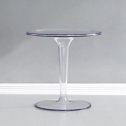 마켓비 빙그리 사이드테이블 원형, 투명 6003.7279