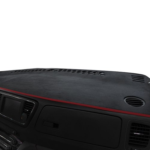 토드 프리미엄 대시보드 커버 벨루어 K-152, 블랙(원단) + 와인(테두리), 기아 니로 sg2 2022년형 (HUD 무 / 센터스피커 유), 기아