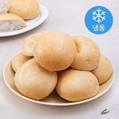 외계인방앗간 우리쌀 저당 모닝빵 (냉동), 400g, 1개