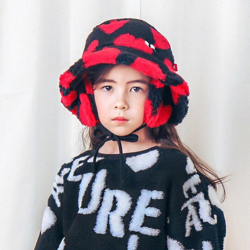 A22901 덤블 벙거지 귀마개 키즈 모자