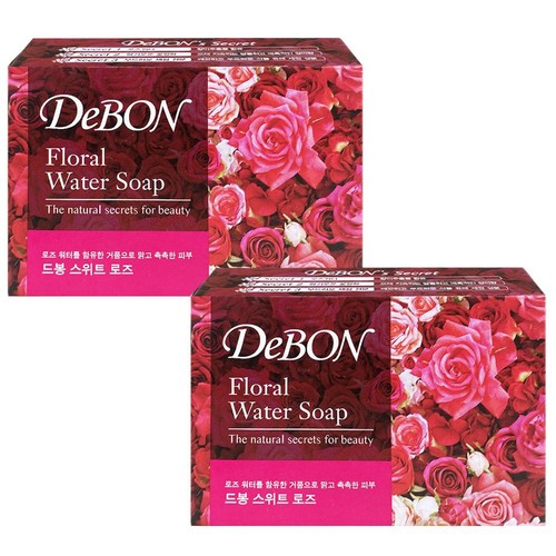 드봉 스위트 로즈 비누, 200g, 8개