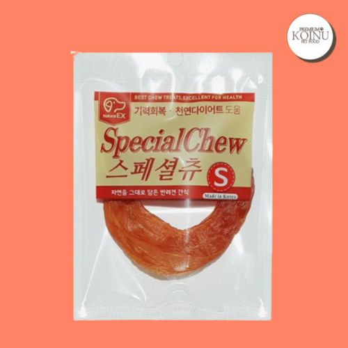 네츄럴EX 스페셜츄S 반려견간식 강아지 닭가슴살육포 저칼로리 저지방 수제간식, 30개