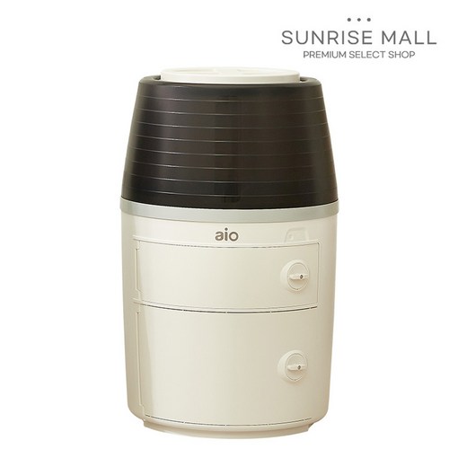 [SUNRISE MALL] 아이오 진공쌀통 VR-2000 20kg 자동진공 자동밀폐 잡곡보관 쌀독 진공쌀통 진공보관, 화이트, 1개