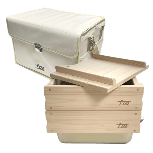 국내제작 아이두 2단 편백나무찜기 전용가방출시 인덕션 사용가능, 2단 편백찜기 가방세트, 1개