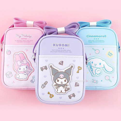 산리오 정품 크로스백 휴대폰 가방 어린이 키즈 폰가방