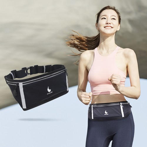 러닝벨트 마라톤 조깅 달리기 플립벨트 런닝 밴드 핸드폰 가방 백 등산 힙색, 단품, 1개