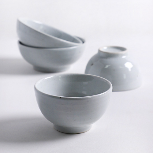 해푸리 공기대접 세트 국산도자기 고백자 도자기 그릇, 공기1p+대접1p, 1개