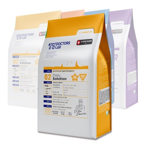 청담닥터스랩 데일리 솔루션 스킨&코트(피부건강&저알러지), 2kg, 1개