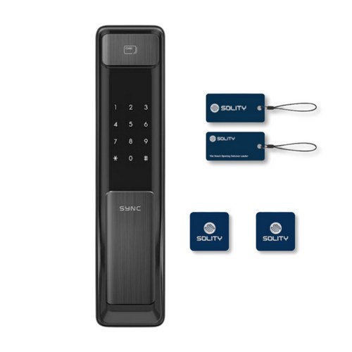 혜강 푸시풀 현관문 디지털 도어락 똑똑한 스마트 도어락 SP-2100, 고객직접설치