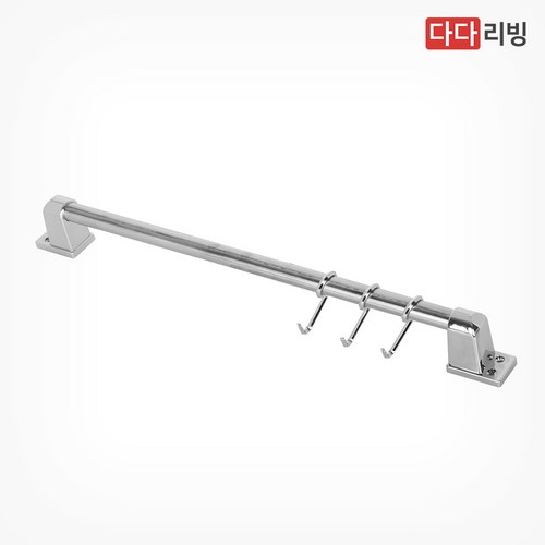 행거봉 (다용도 걸이), 400, 실버, 1개