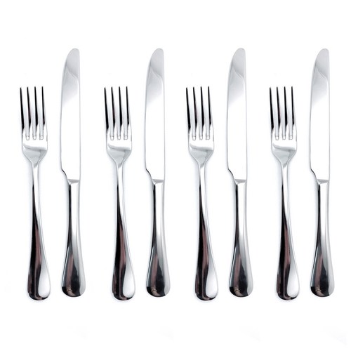 서블라임 테이블 나이프 포크 4인 8p 세트, 1개