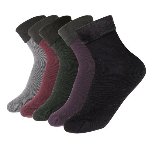 핀휠 골지 펄 융털 양말 12켤래