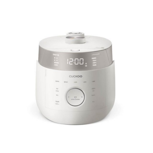 쿠쿠 트윈프레셔 마스터셰프 IH 전기압력밥솥 10인용, CRP-LHTR1010FGWM, 그레이스 화이트