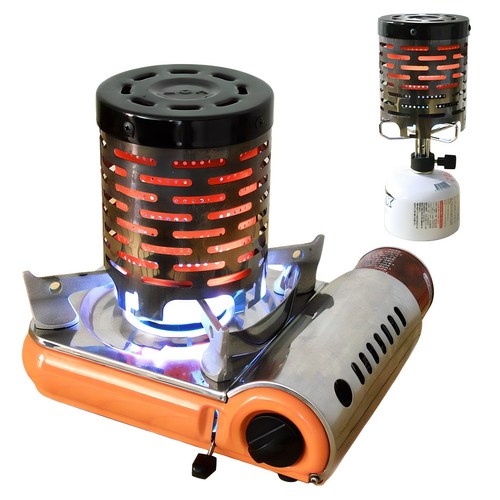 레오파트 ************난로 이소히터 캠핑 낚시 미니 가스히터, 1개