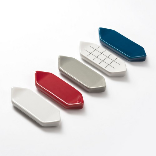 [탁가온] 마인 수저받침 5colors, 레드, 1개