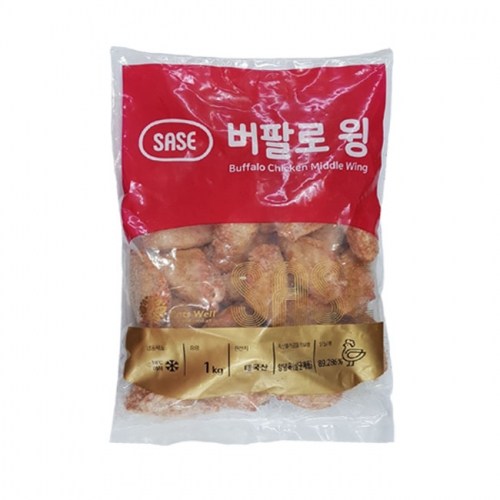 사세 버팔로윙 1kg, 1개