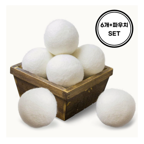 양모 세탁 건조볼, 1개