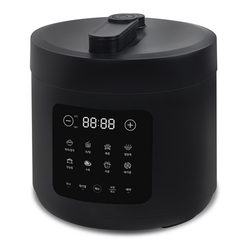 대웅 전기압력쿡 10인용 전기압력밥솥 취사 수육 영양죽 DWIH-BL6776, 상세 설명 참조