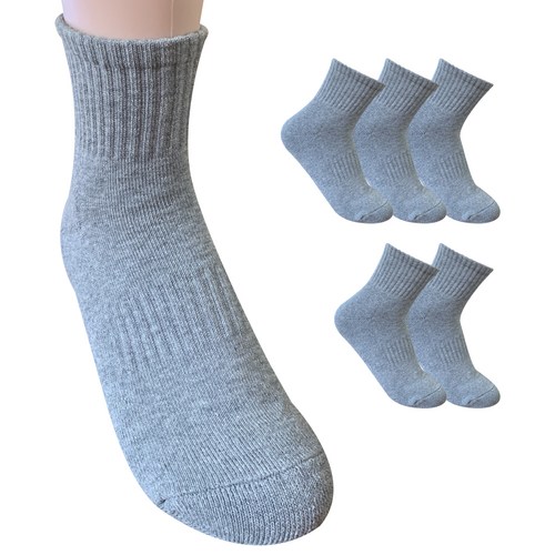 YMSOCKS [국산]여성 프리미엄 이중쿠션 스포츠 양말 5켤레