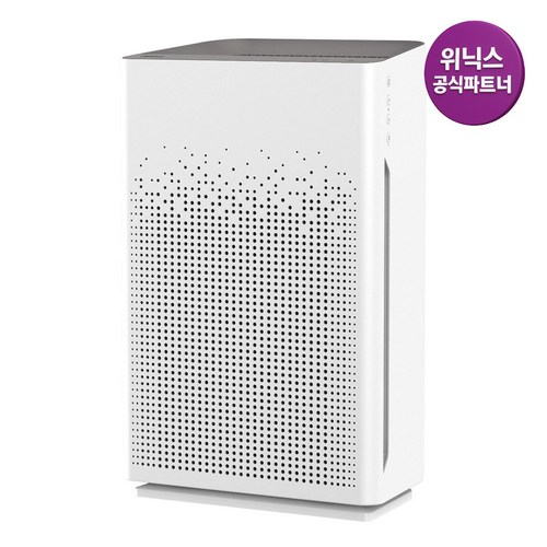 위닉스 제로S 공기청정기 AZSE430-JWK 43.1㎡, 화이트 + 캐시미어그레이