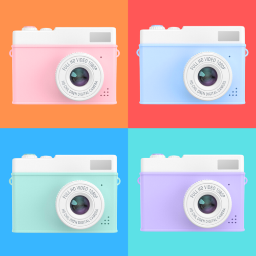 하이라라 포켓 어린이 키즈 카메라+메모리카드 포함, 포켓민트+메모리카드