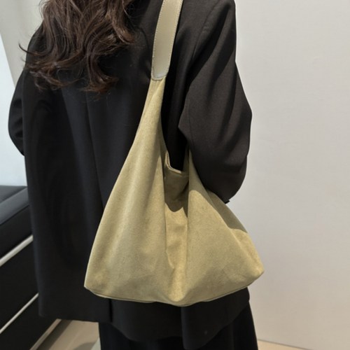 트윈상점 스웨이드 여성 숄더백