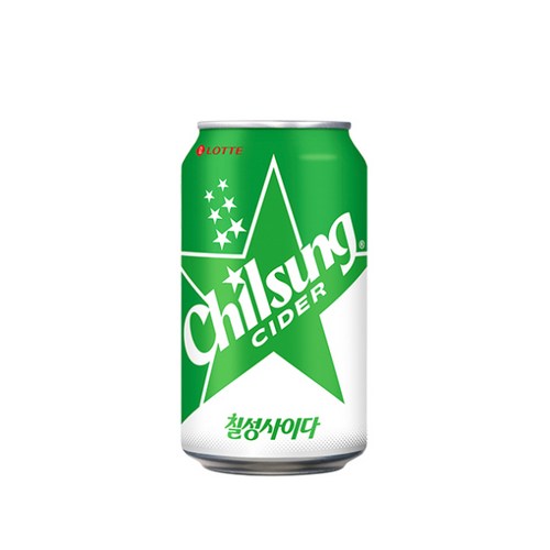 칠성사이다 캔, 350ml, 24개