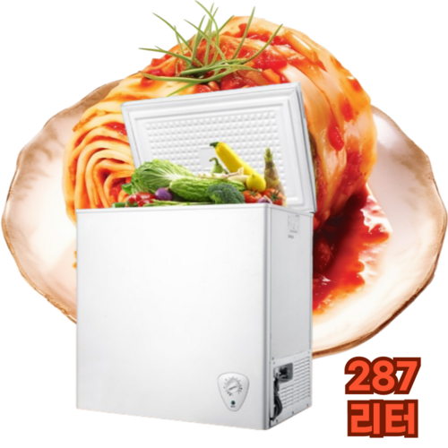 김치냉장고 술장고 김냉 원룸 가정용 소형 음료수 소주 주류 냉장 냉동, 287 리터
