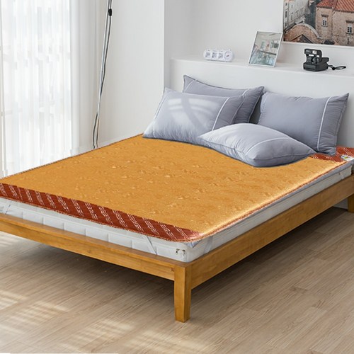 3H한일온열기 그래핀 탄소 카본 EMF 로즈 두꺼운 온열 전기 매트 장판 1인용 2인용 퀸 분리난방