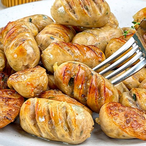 줄서는맛집 매콤짭짤 만두 쏙 소시지 2종 1팩(14개), 오리지날만두소시지, 270g, 2개 골드박스 특가