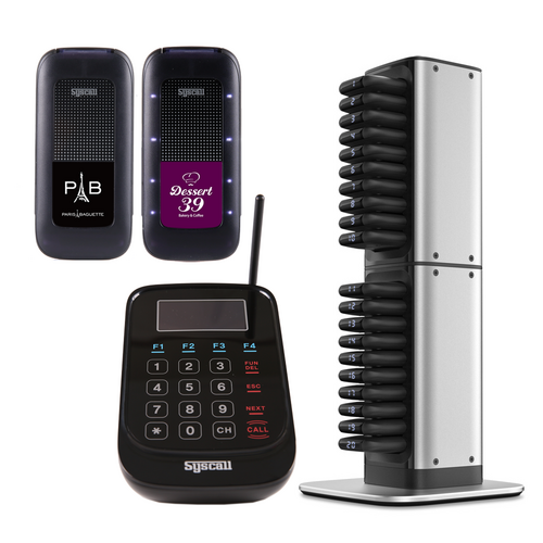 씨스콜 카페 커피 진동벨 로고무료 국내생산 호출벨, 8. 포켓 분리형 SGP-100R (20구), 1개