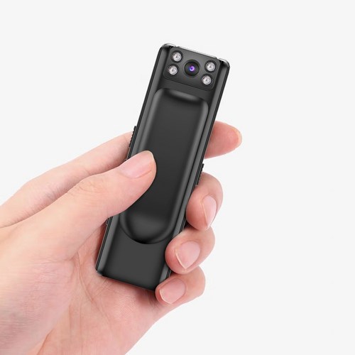 고화질 1080P 초소형 바디 액션캠 녹음녹화 (증정 64G SD고속 카드), 바디캠+SD카드 64GB, 1개