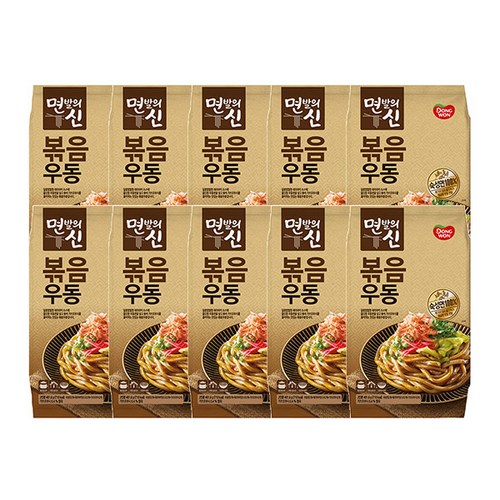 면발의신볶음우동