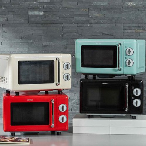 오델로 레트로 무회전 플랫타입 전자레인지 4종, 블랙